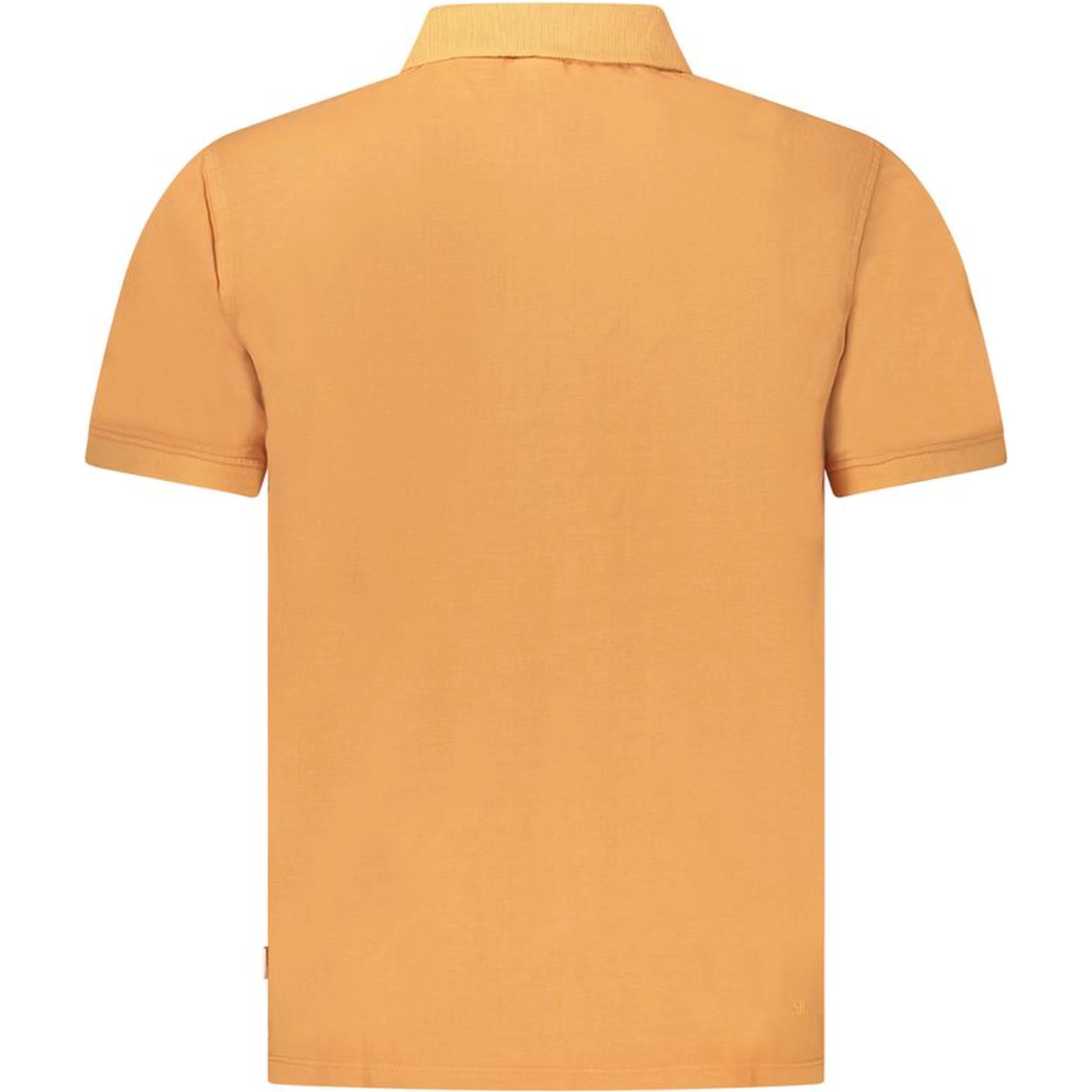 Orange Cotton Polo Shirt
