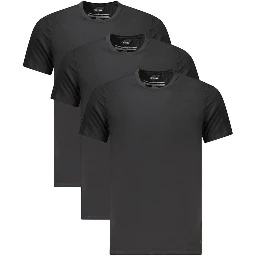 Black Cotton T-Shirt