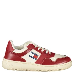 Red Polyester Sneaker