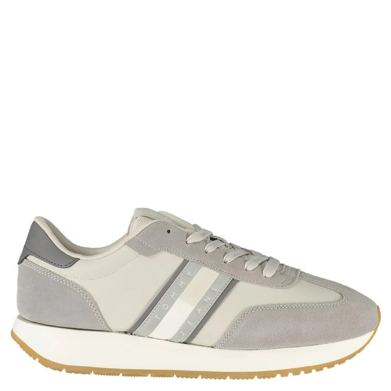Gray Polyester Sneaker