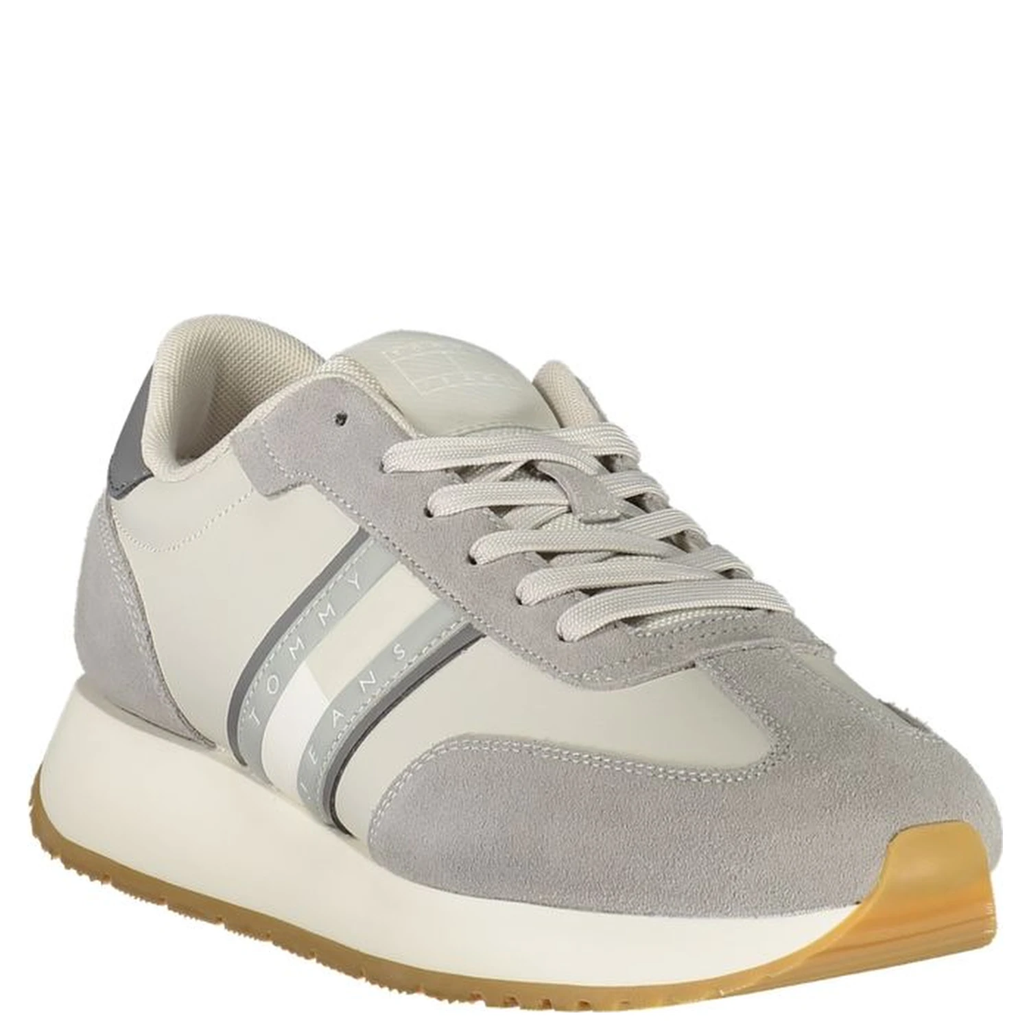 Gray Polyester Sneaker