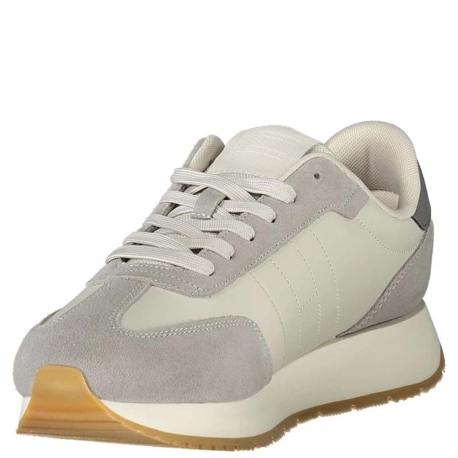 Gray Polyester Sneaker