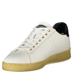White Polyester Sneaker