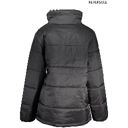 Black Nylon Jackets & Coat