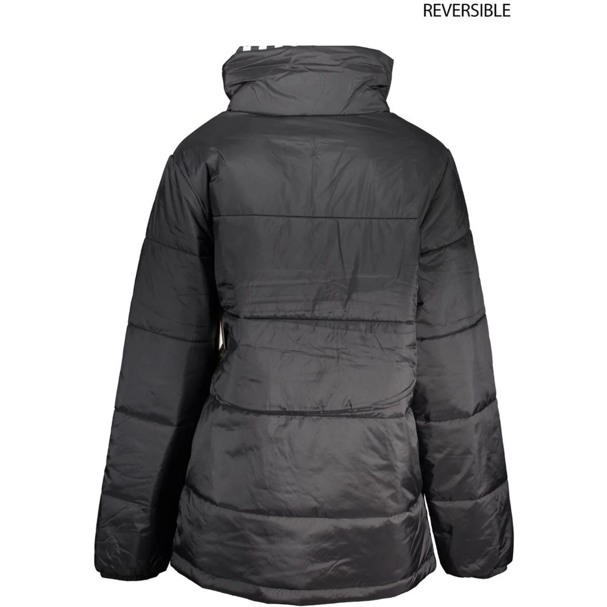 Black Nylon Jackets & Coat