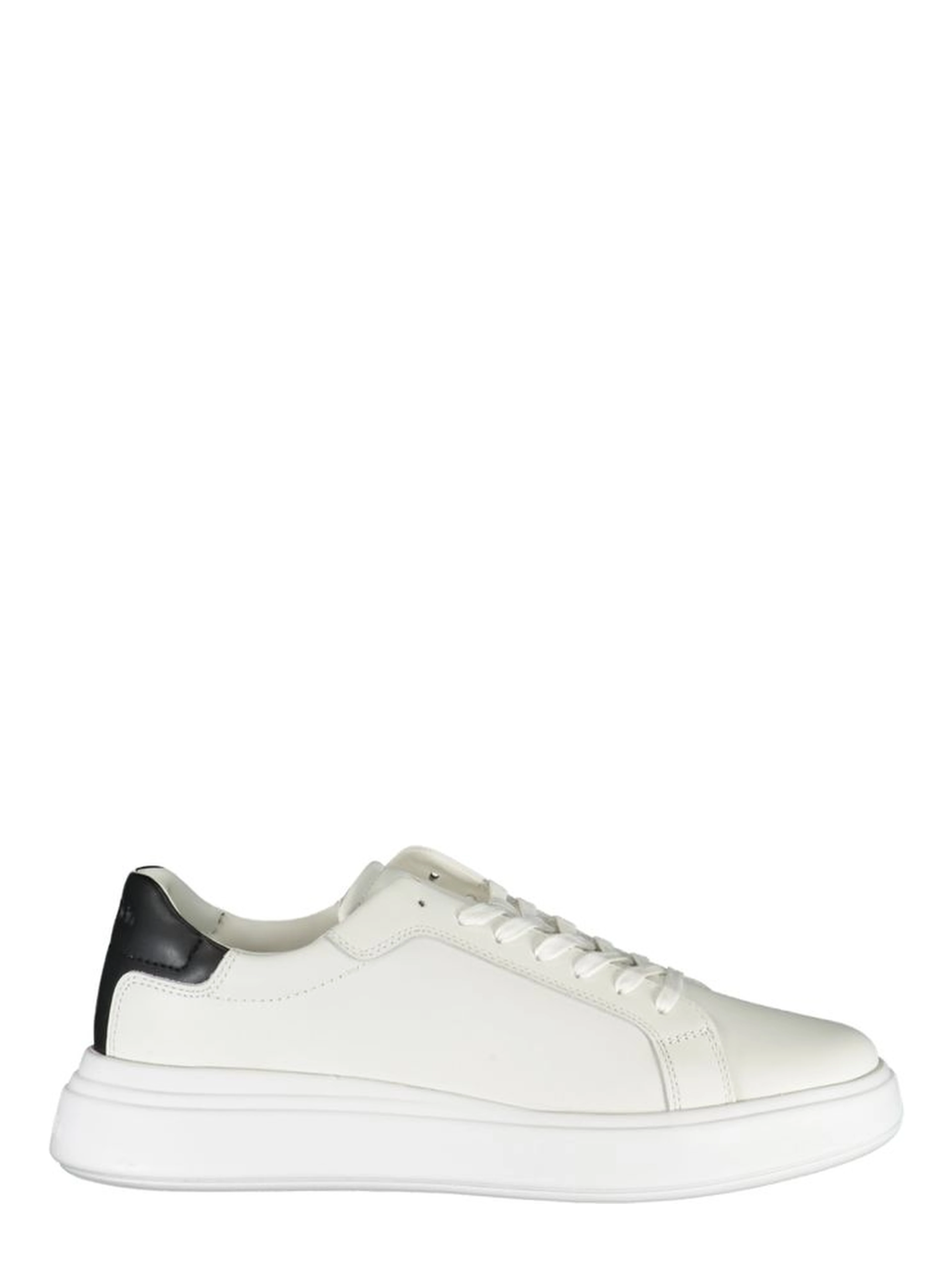 White Polyester Sneaker
