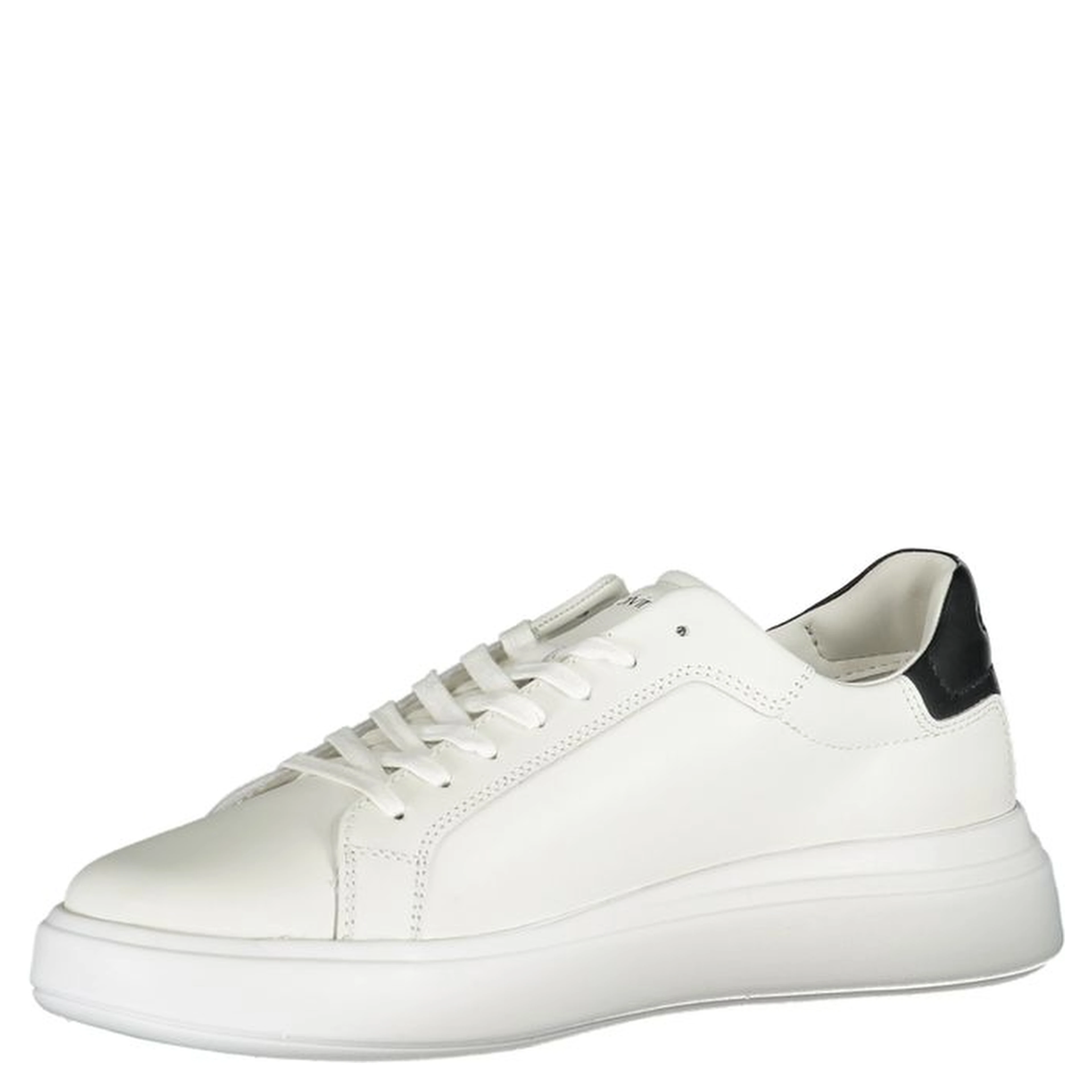 White Polyester Sneaker