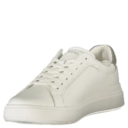 White Polyester Sneaker