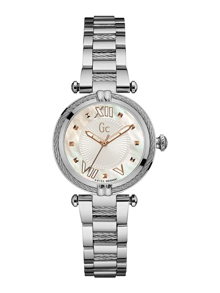 Silver Stainless Steel Dress Watch