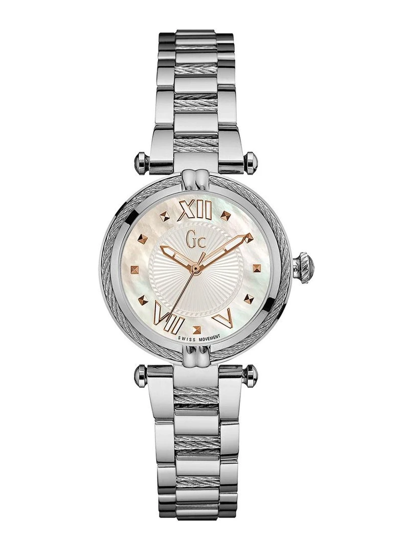 Silver Stainless Steel Dress Watch