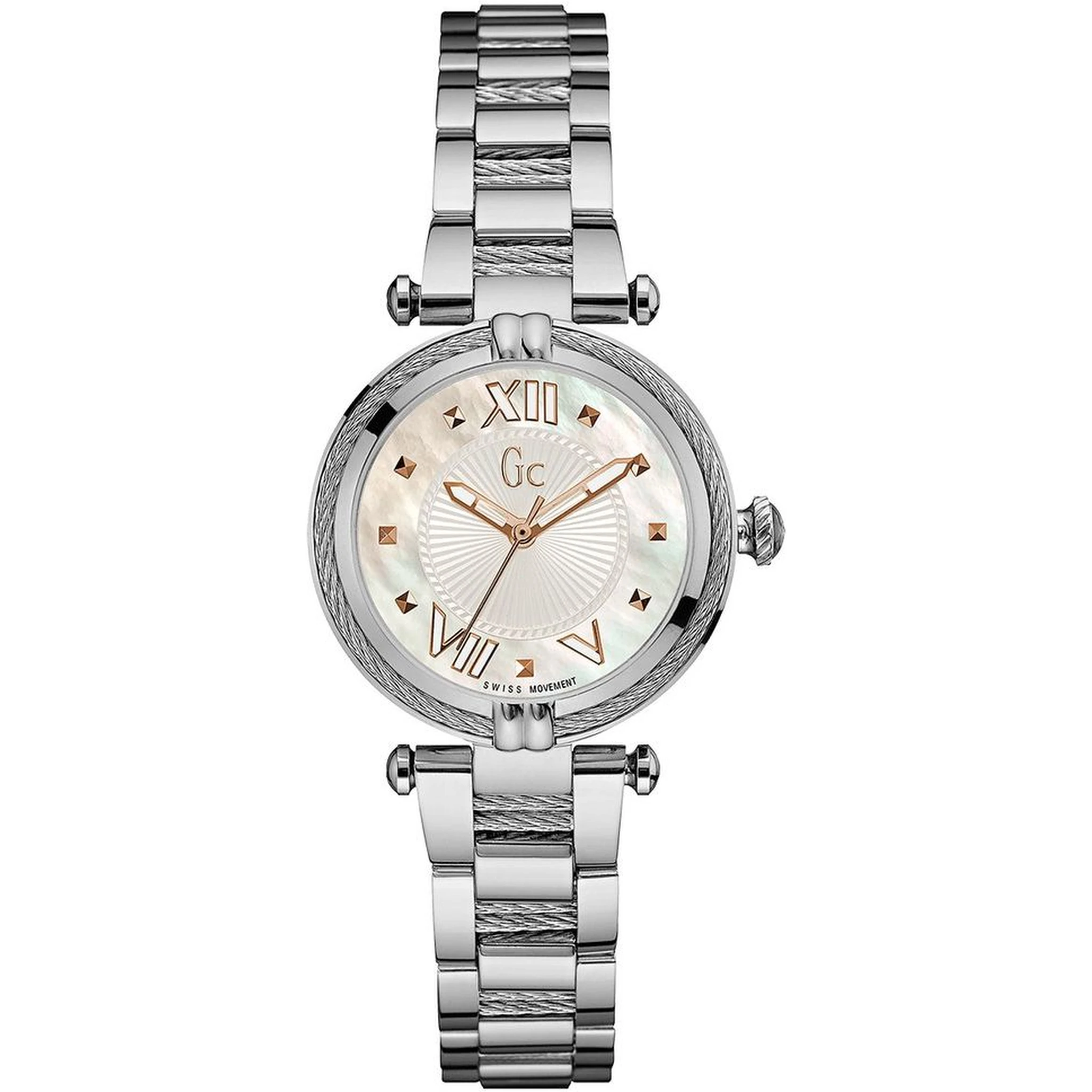 Silver Stainless Steel Dress Watch