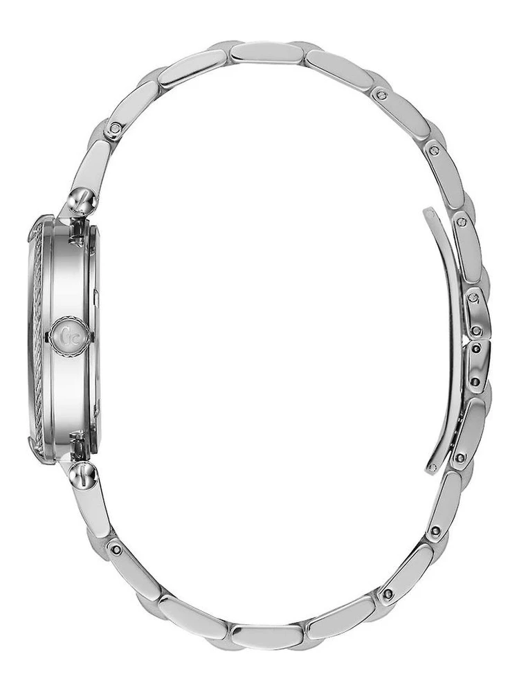 Silver Stainless Steel Dress Watch alternative