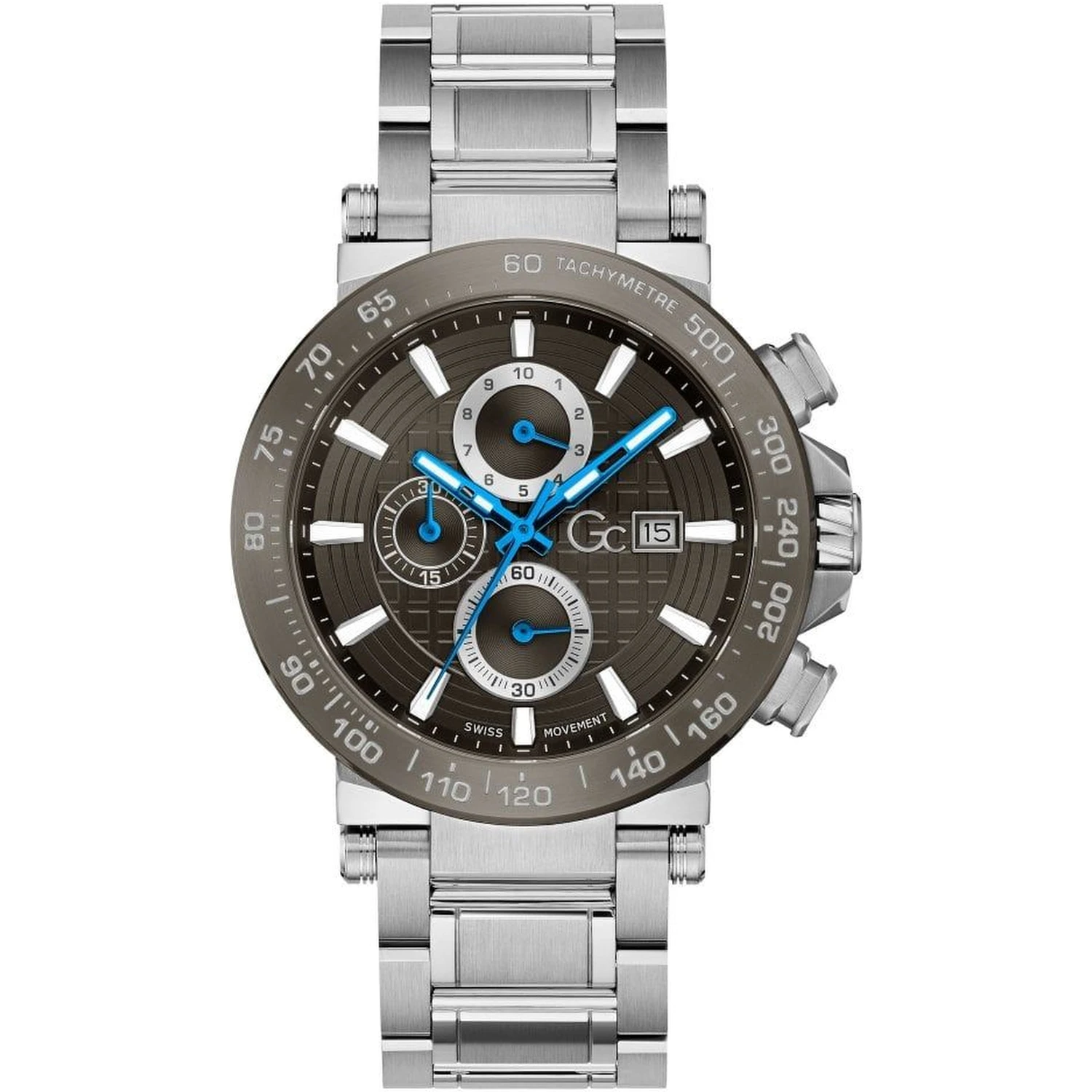 Silver Stainless Steel Dress Watch
