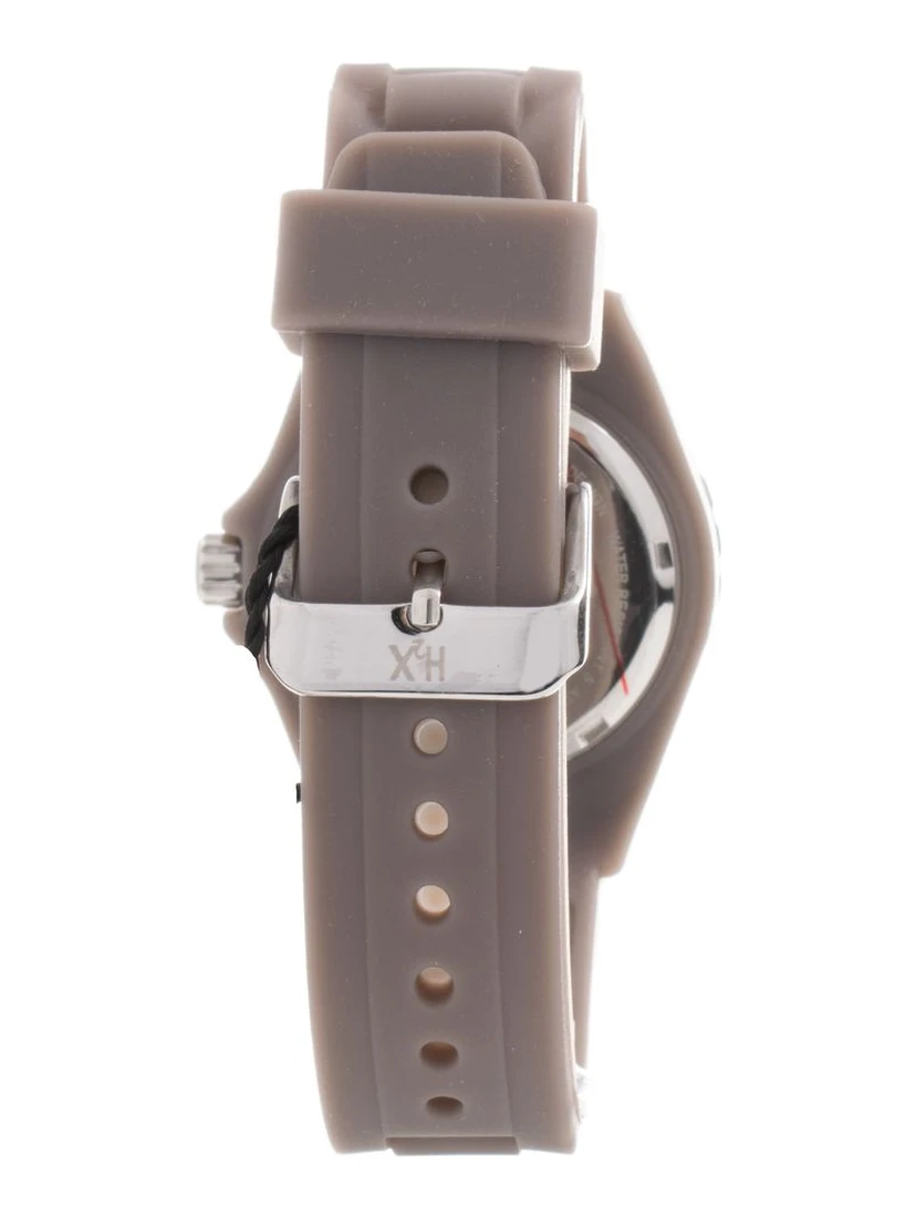 Brown Rubber Sport Watch