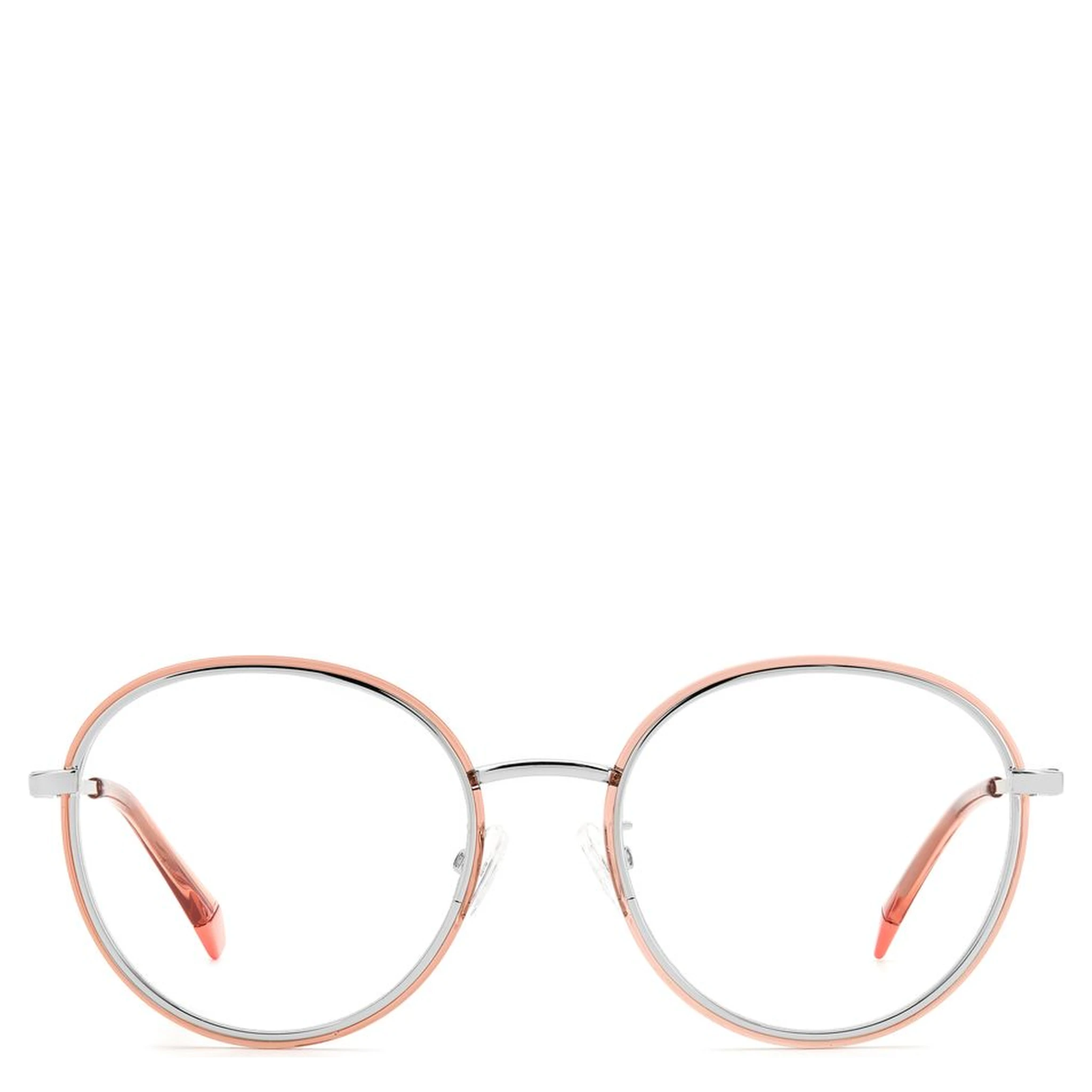 Orange Metal Glasses (Frames)