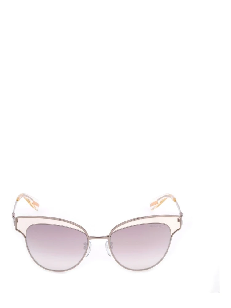 Silver Metal Sunglasses