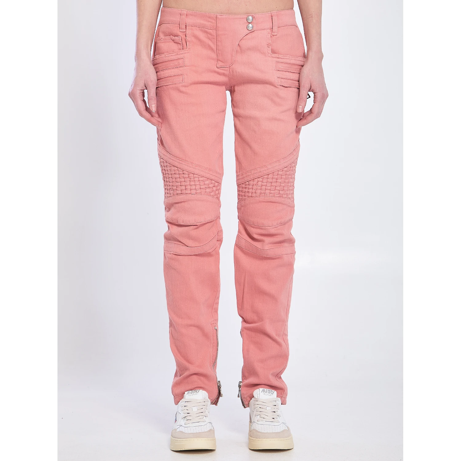 Pink jeans