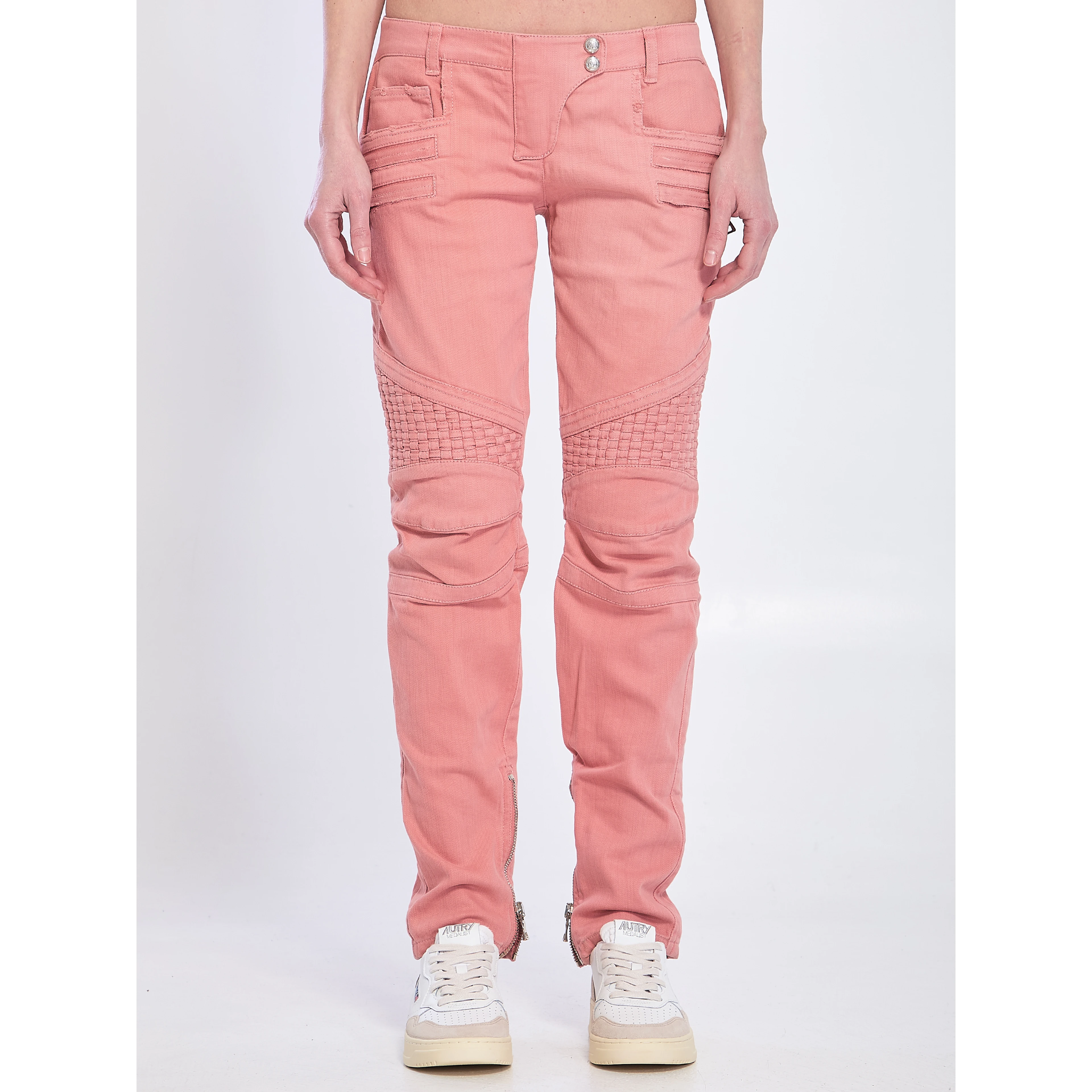 Pink jeans