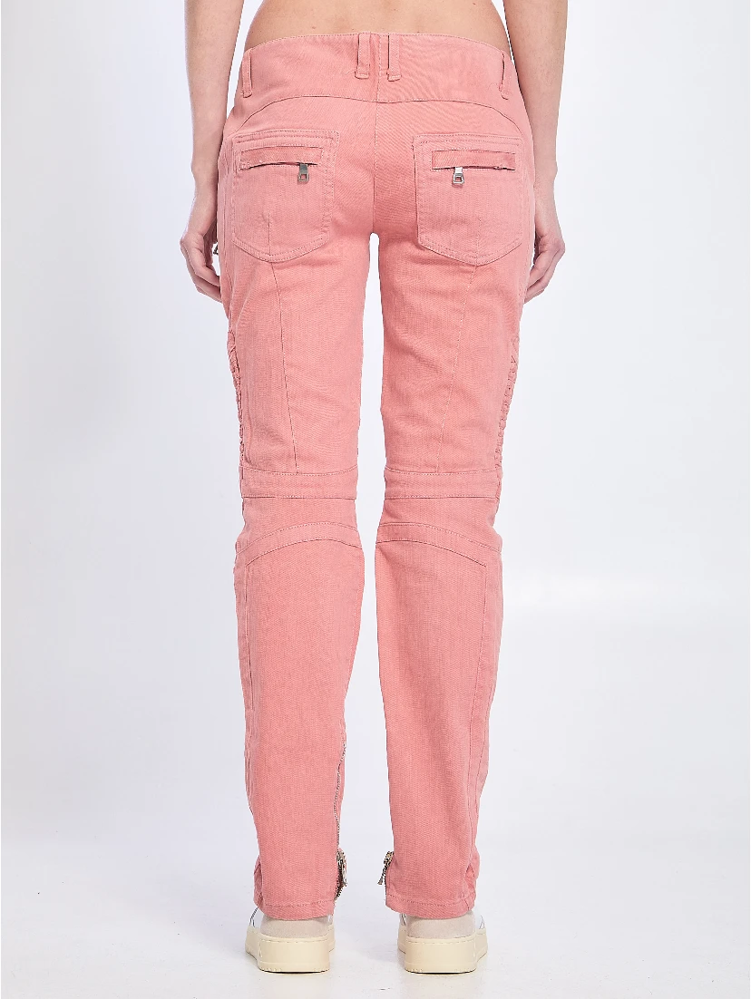 Pink jeans