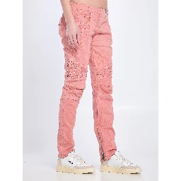 Pink jeans