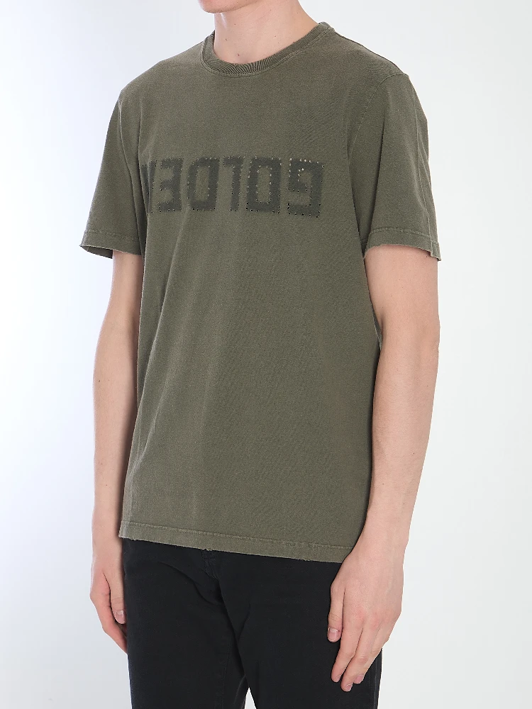 Distressed t-shirt alternative