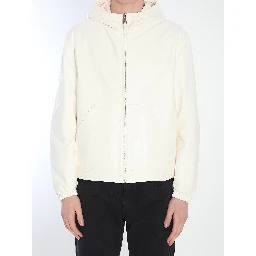 Reversible leather jacket