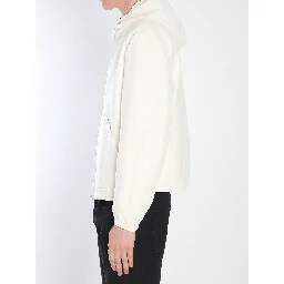 Reversible leather jacket