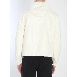 Reversible leather jacket