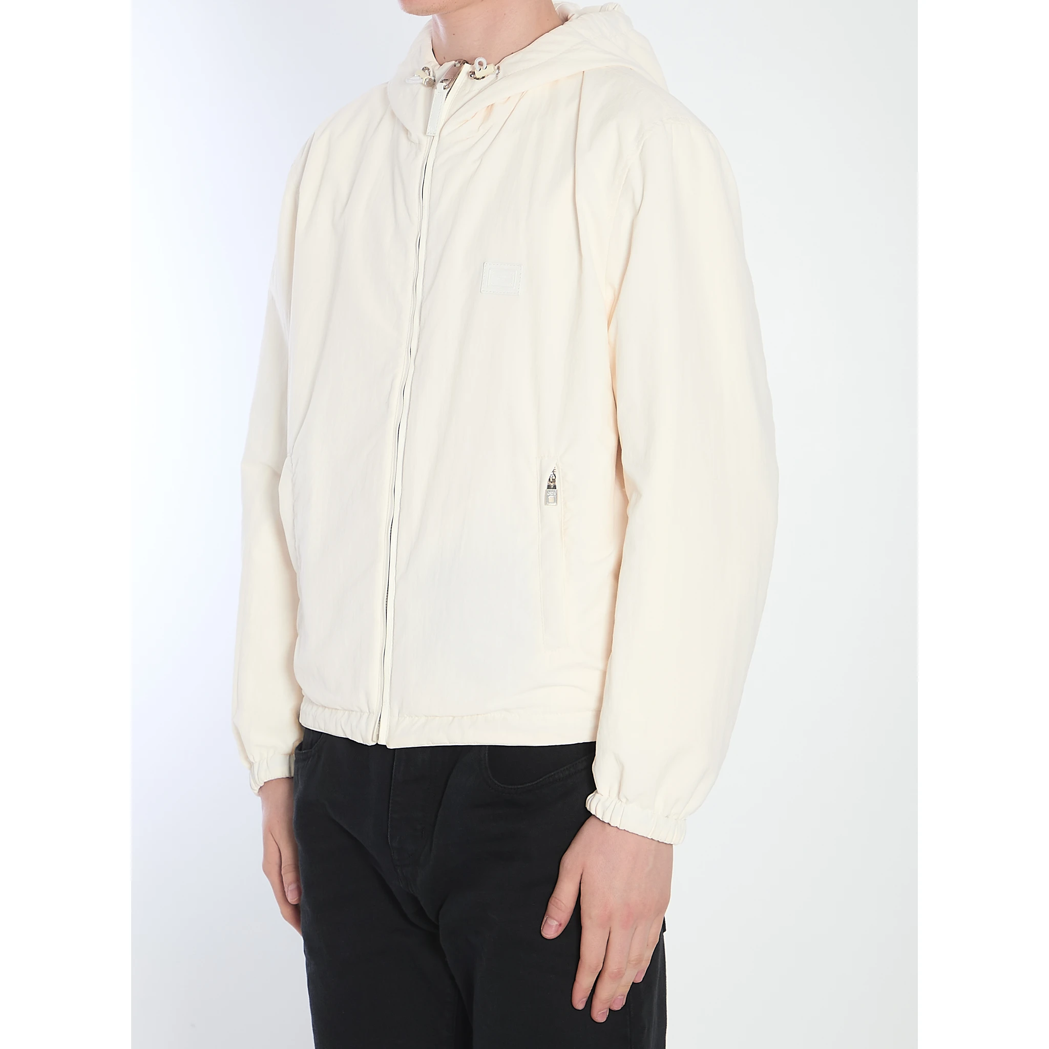 Reversible leather jacket