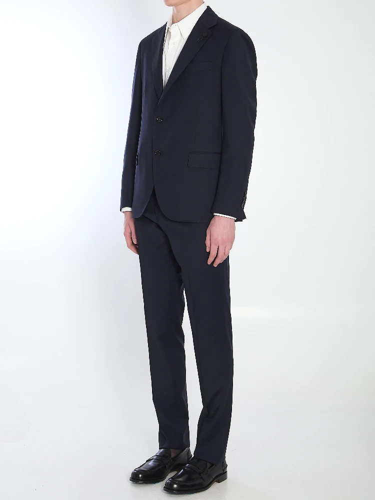 Wool two-piece suit alternative