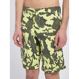 Camouflage bermuda shorts