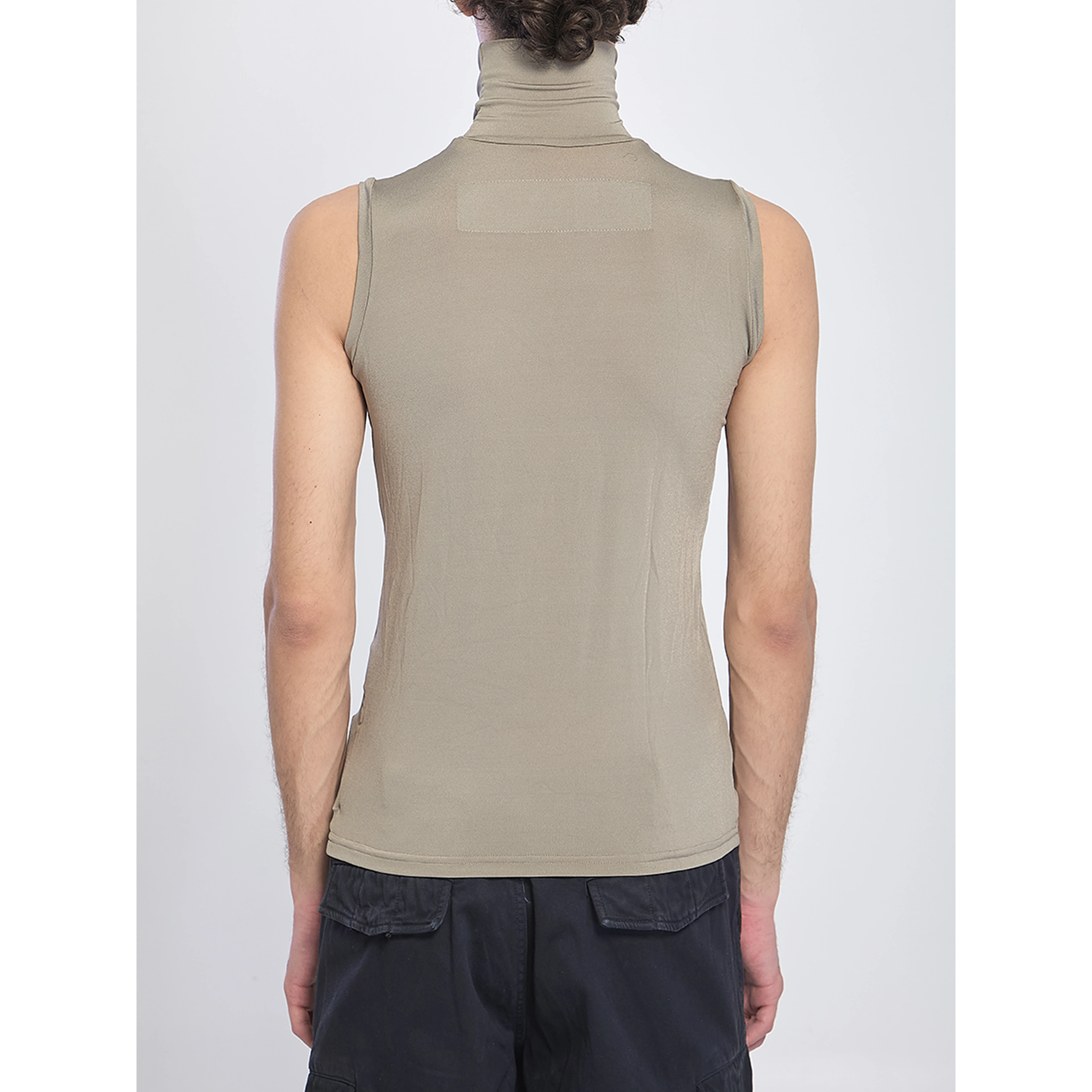 High-neck top