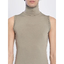 High-neck top