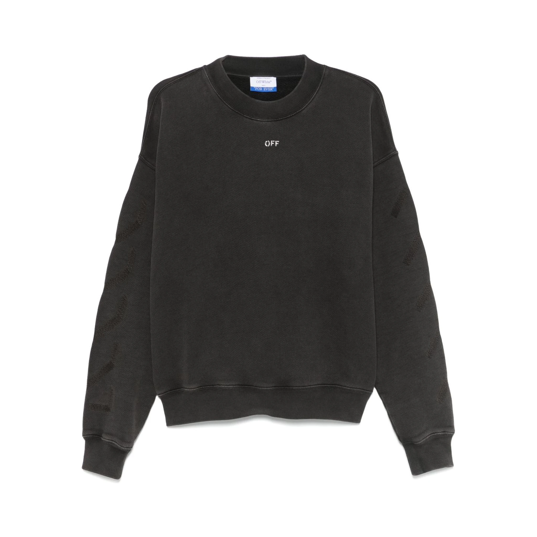 Off White Sweaters Black