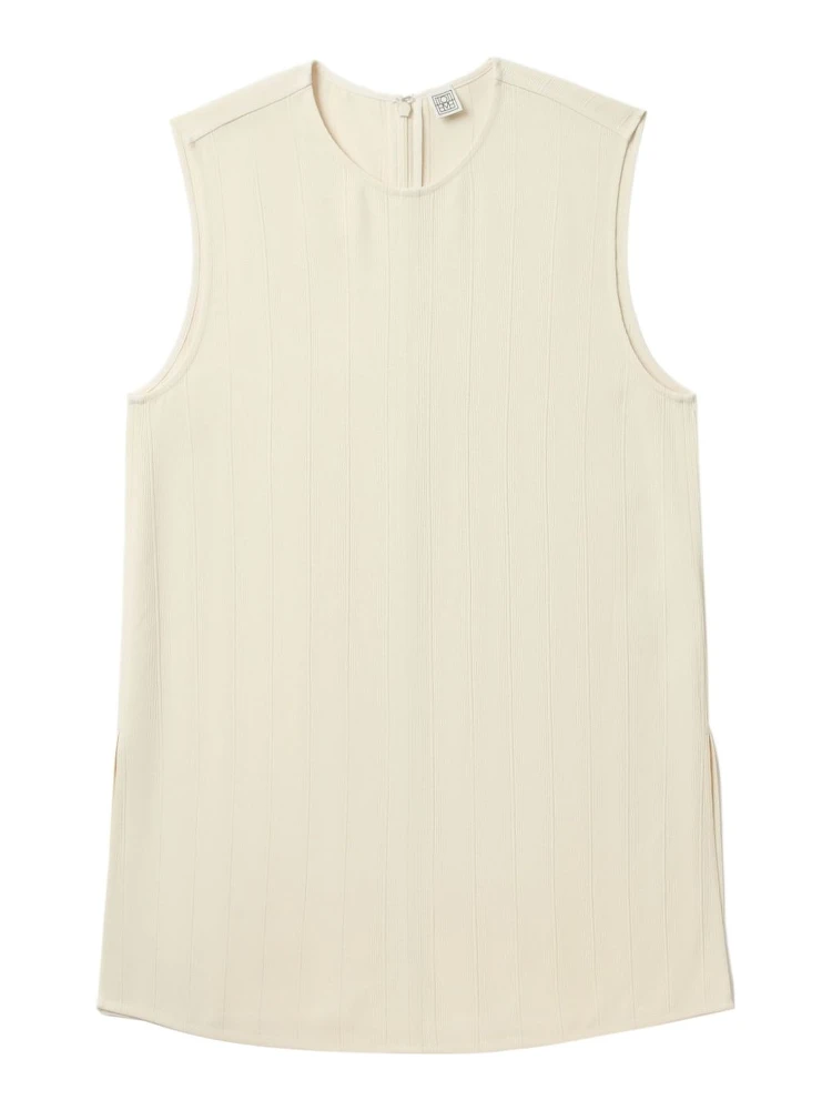 Toteme Women Sleeveless Top In White