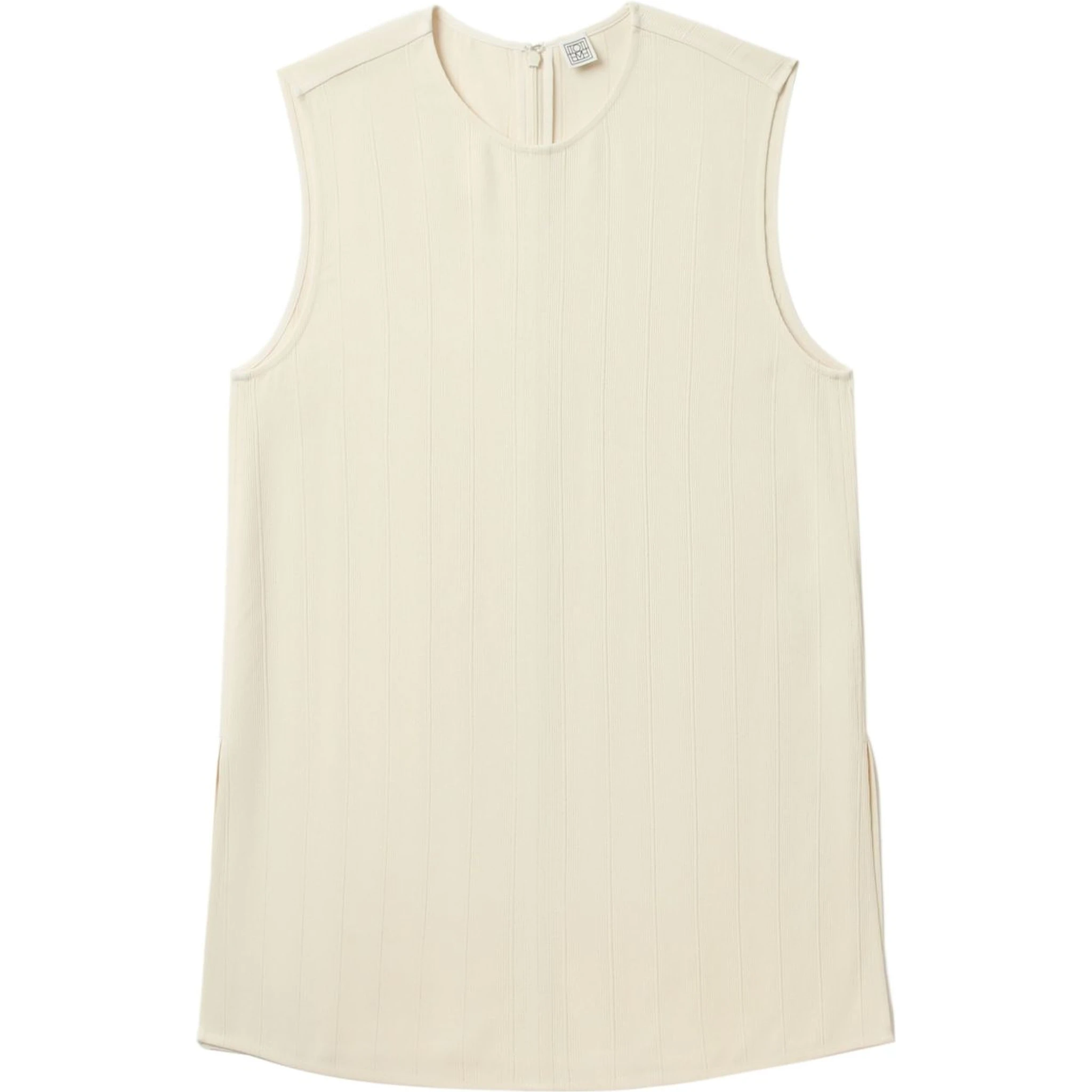 Toteme Women Sleeveless Top In White