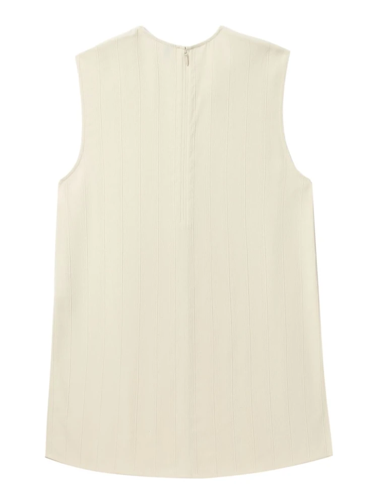 Toteme Women Sleeveless Top In White alternative