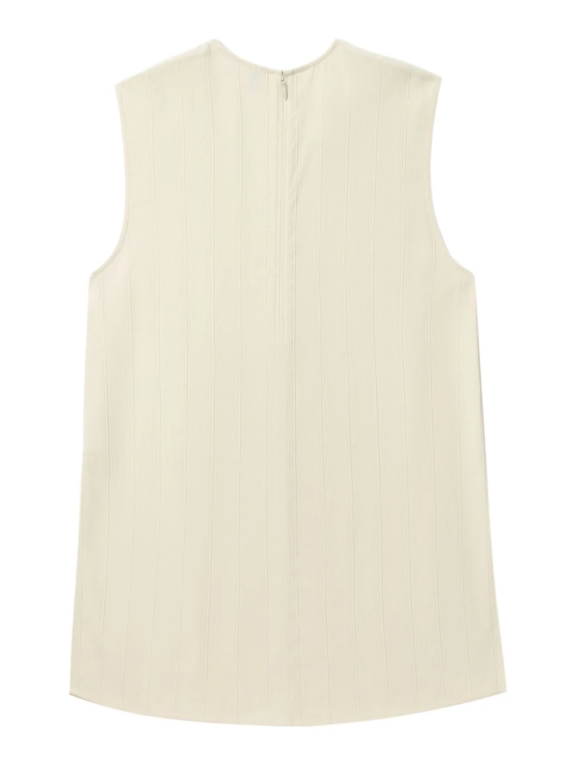 Toteme Women Sleeveless Top In White