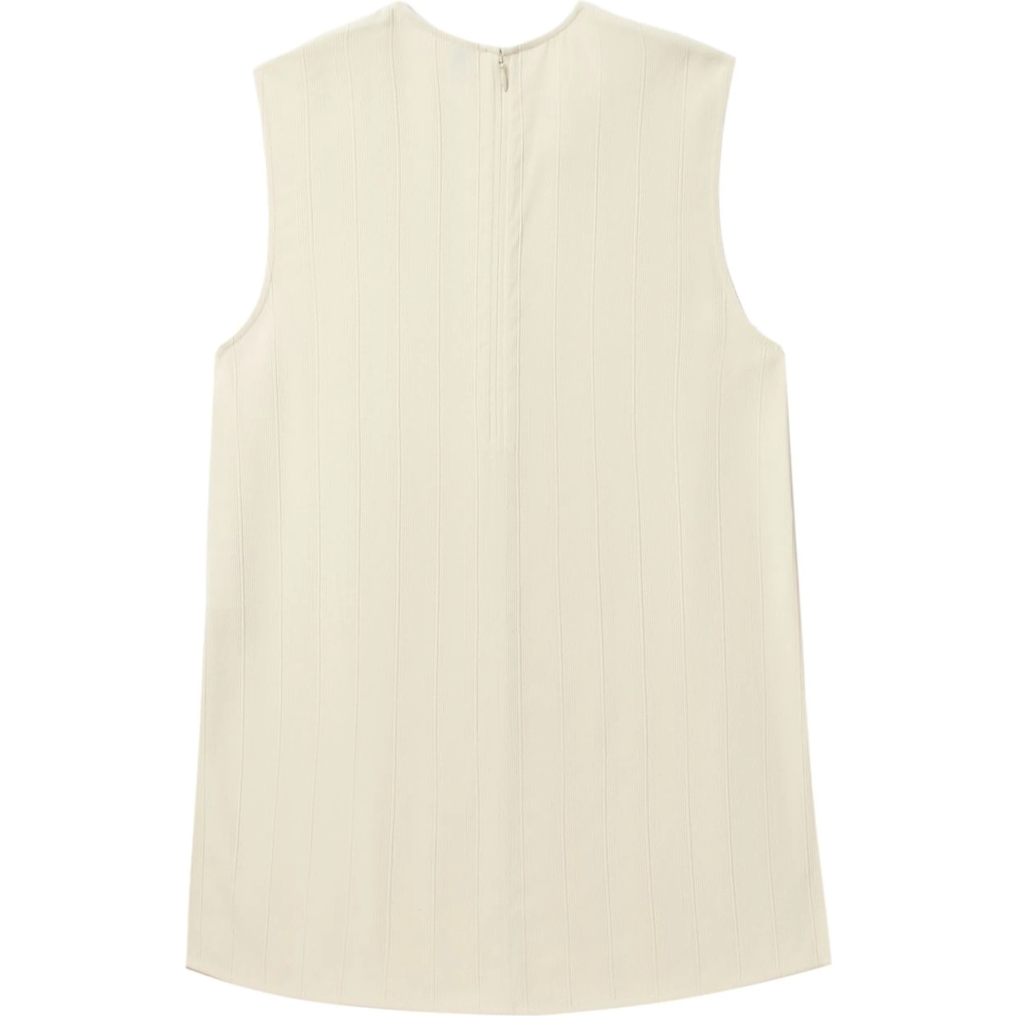 Toteme Women Sleeveless Top In White