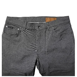 Gray Cotton Stretch Skinny Denim Jeans