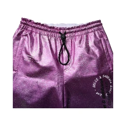 Pink Purple Two Tone Jogger Sweatpants Pants
