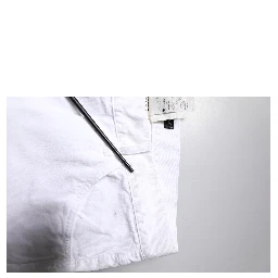 White Cotton Straight Men Denim Jeans