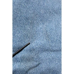 Blue Cotton Skinny Men Denim Mid Waist Jeans