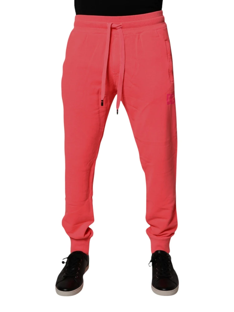 Neon Red Cotton Jogger Men Sweatpants Pants alternative