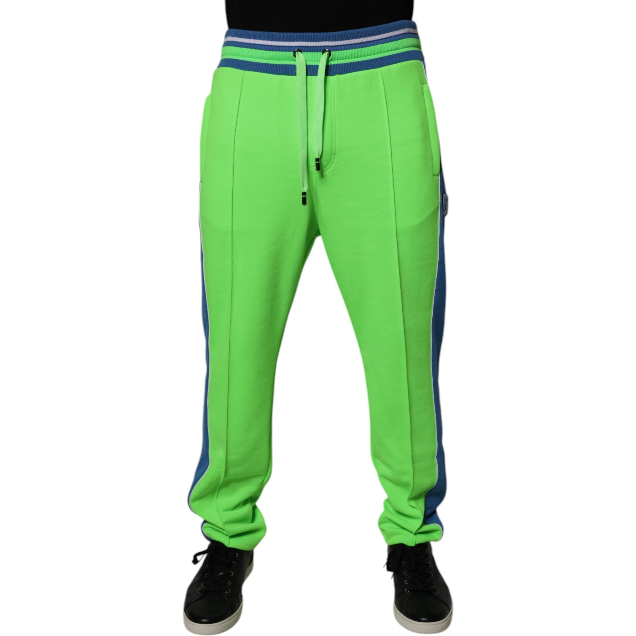 Green Blue Jogger Sweatpants Pants