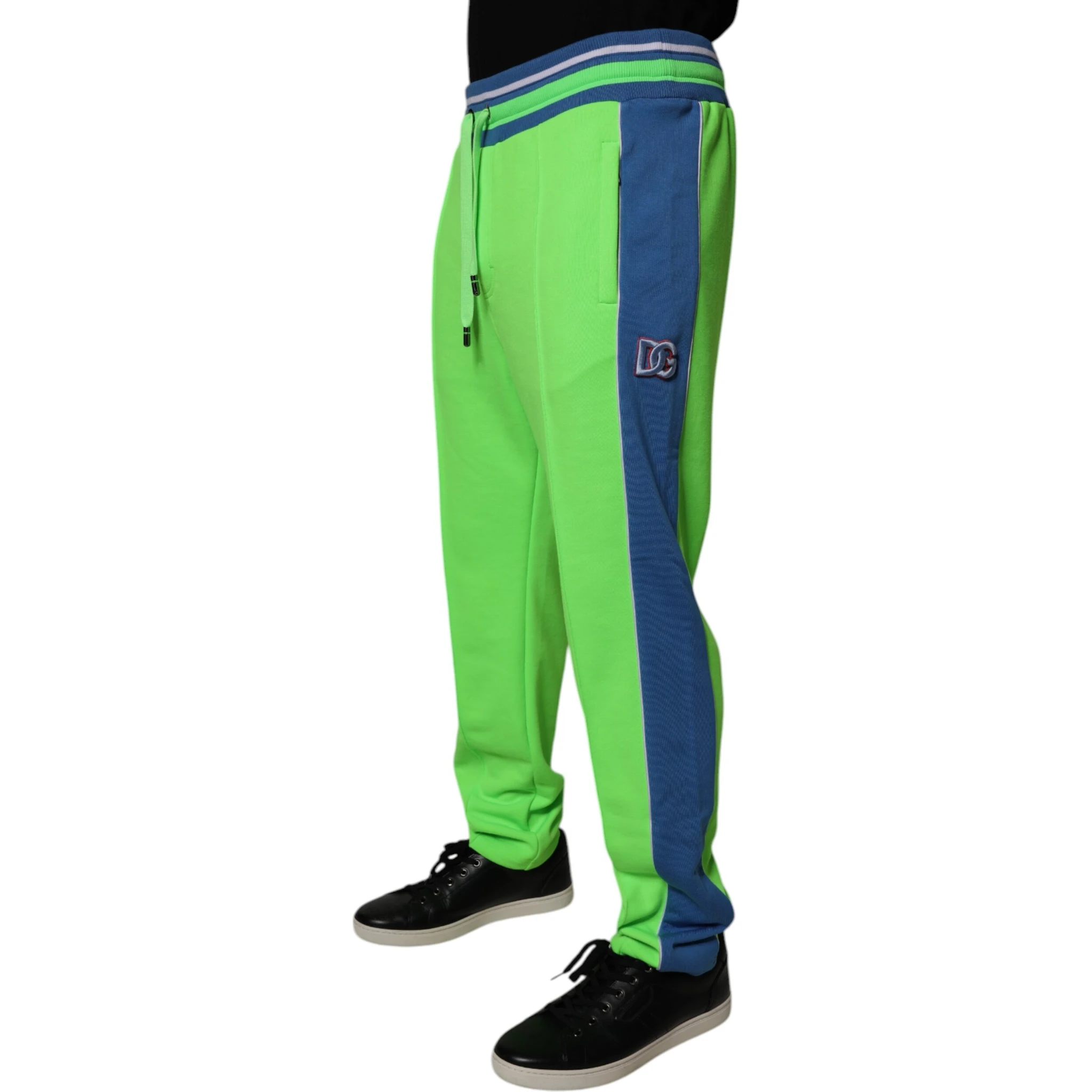 Green Blue Jogger Sweatpants Pants