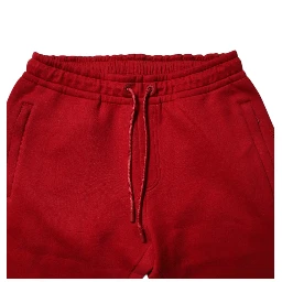 Red DG Logo Cotton Jogger Men Sweatpants Pants