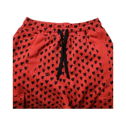 Red Hearts Cargo Jogger Men Sweatpants Pants