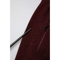 Bordeaux Cotton Jogger Men Sweatpants Pants