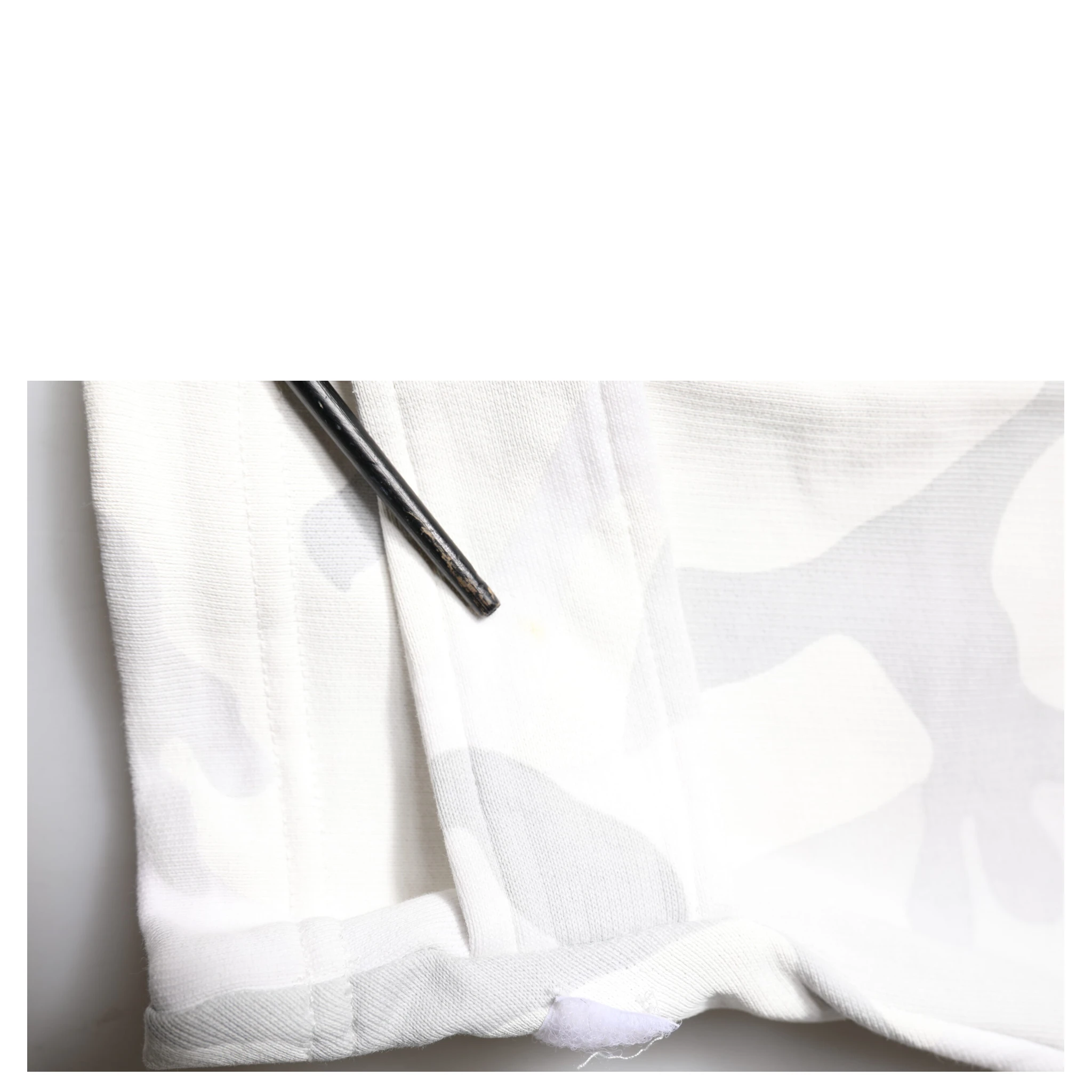 White Camouflage Cargo Jogger Sweatpants Pants